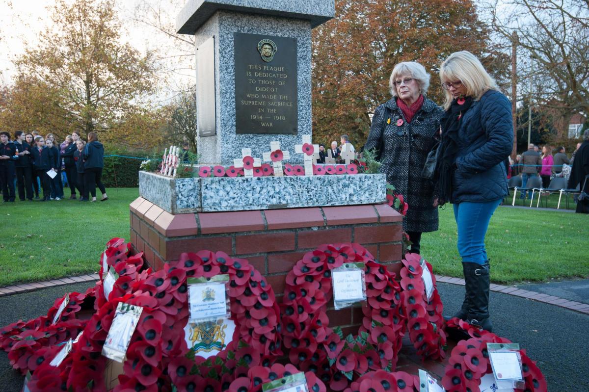 Remembrance Sunday in Didcot