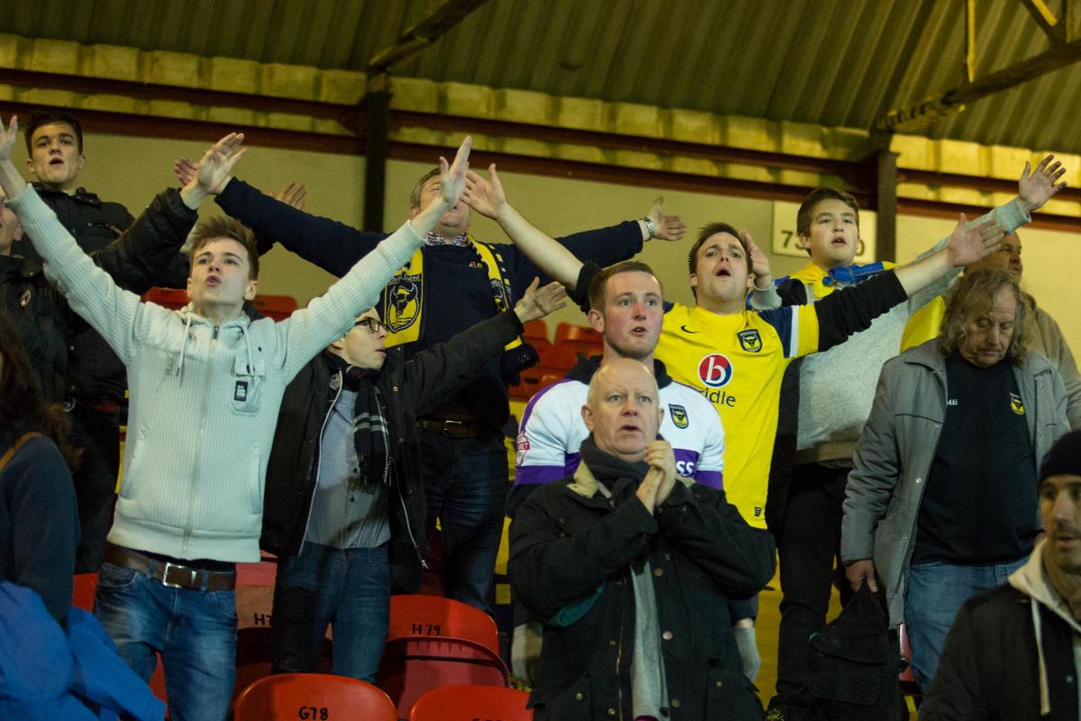 Pictures from Saturdays U's away match at Grimsby