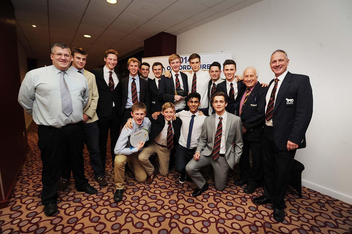 The award for Junior Sports Team of the Year went to Oxfordshire Cricket U17s Team.
