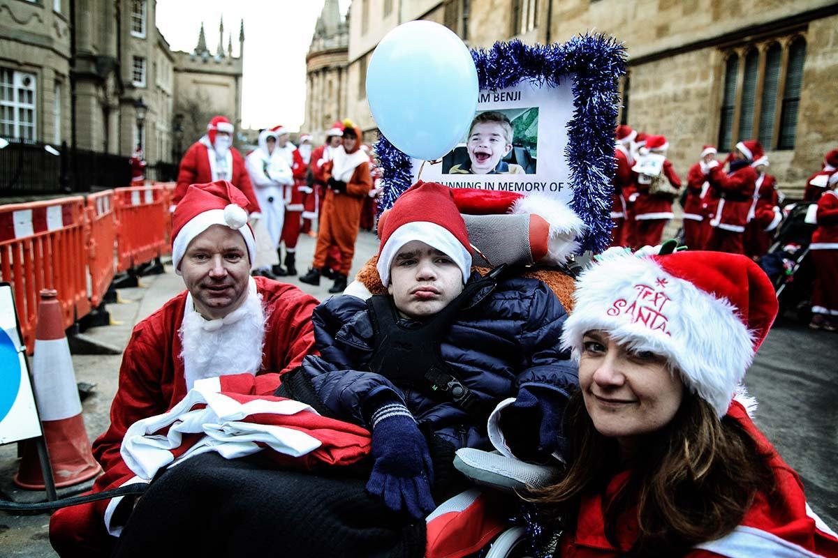 Santa's on the Run in Oxford 2014