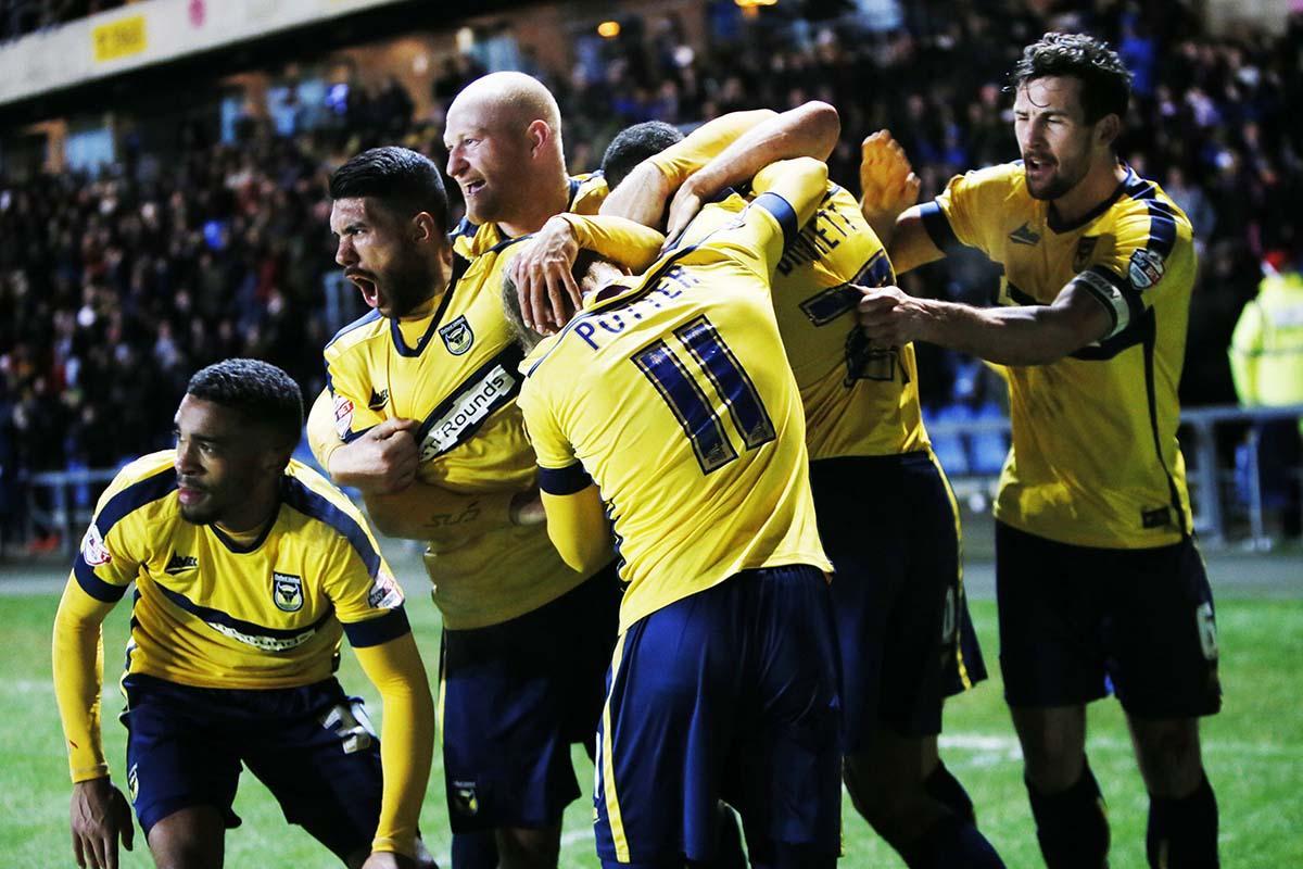 Oxford United v Bury IN PICTURES