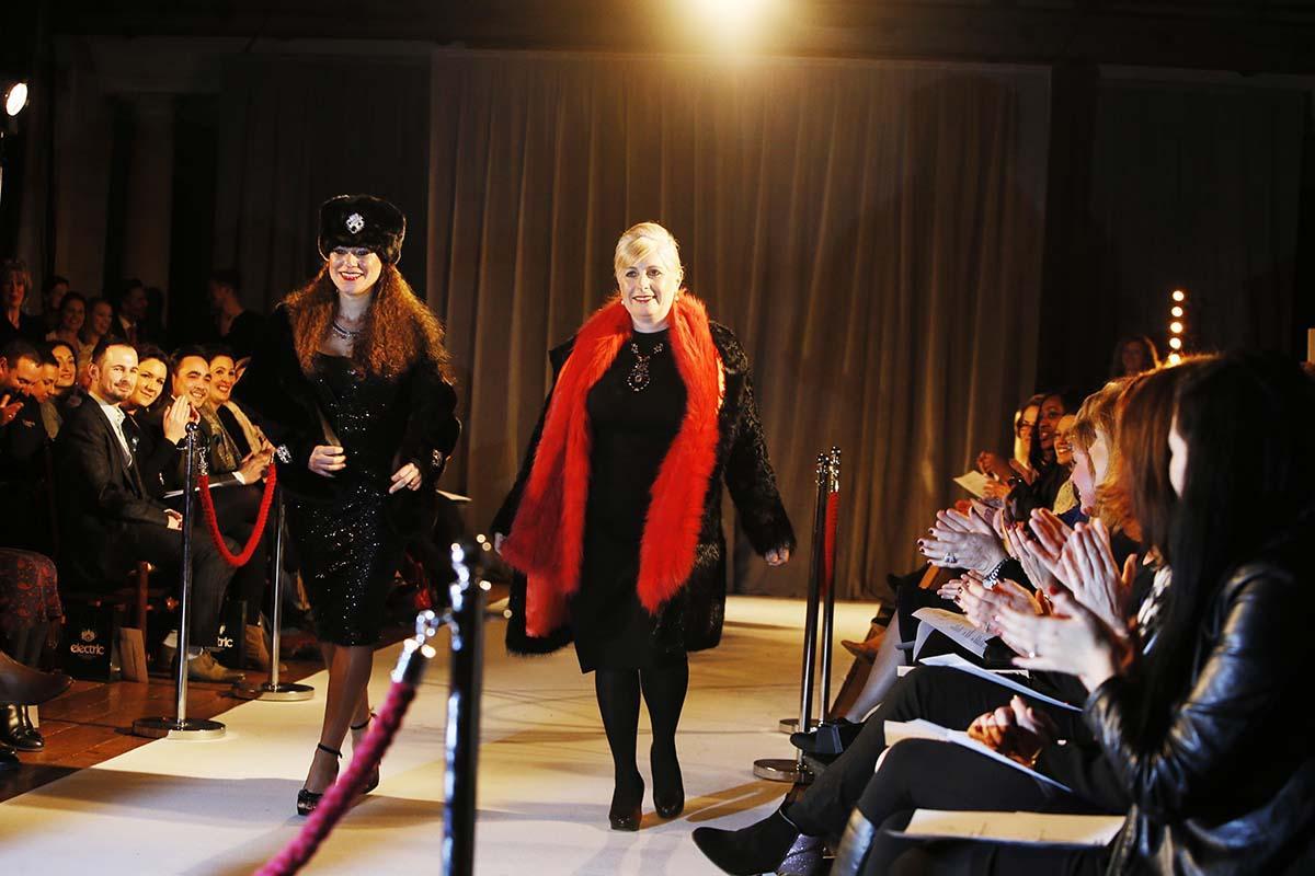 Fashion show in aid of The Silverlining charity which specialises in brain injuries, took place at Rhodes House in Oxford on January 15th 2015.