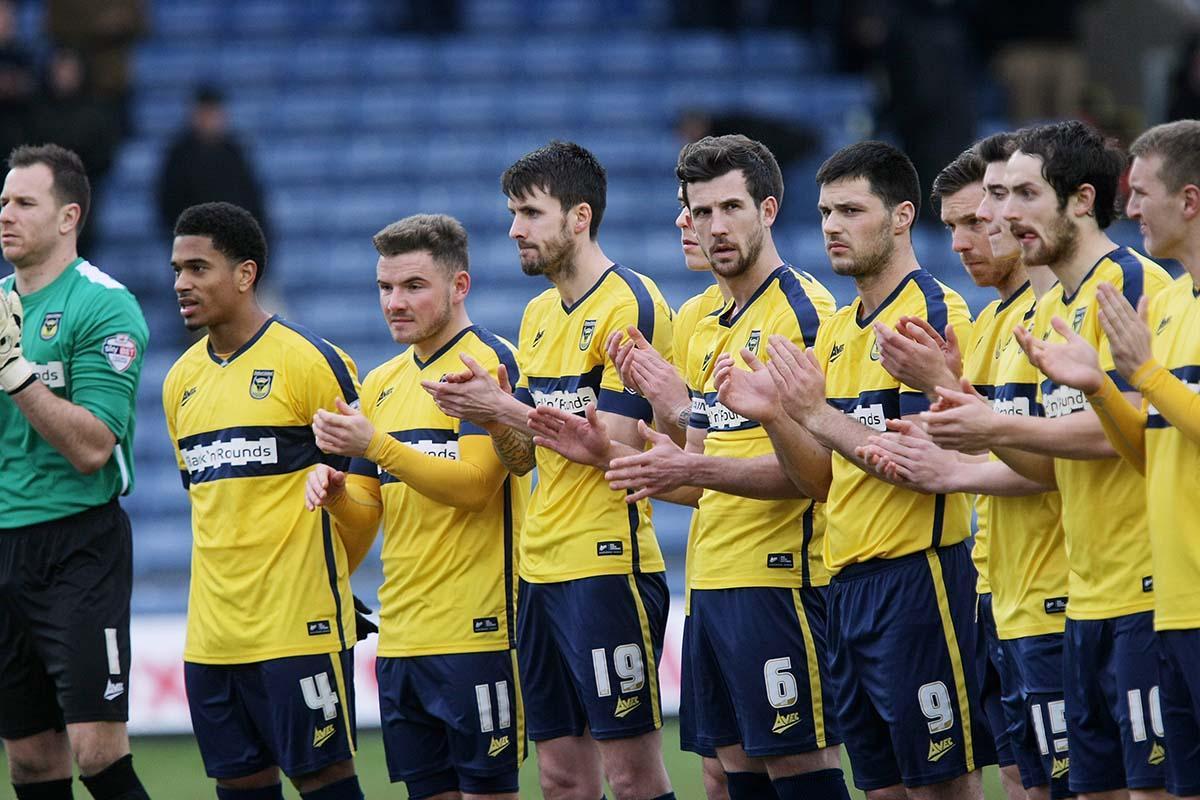 Oxford United v Luton Town at The Kassam Stadium on Saturday February 7th 2015. 
IN PICTURES