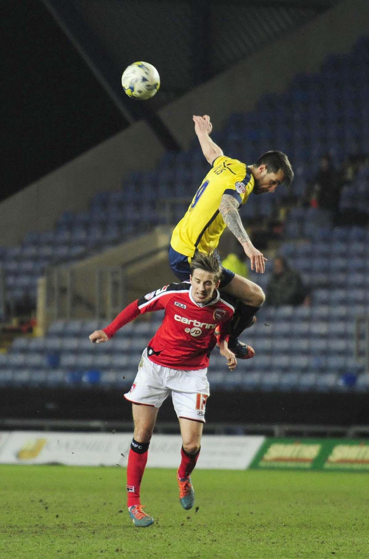 Oxford United v Morecambe at the Kassam Stadium IN PICTURES. Tuesday 3rd March 2015