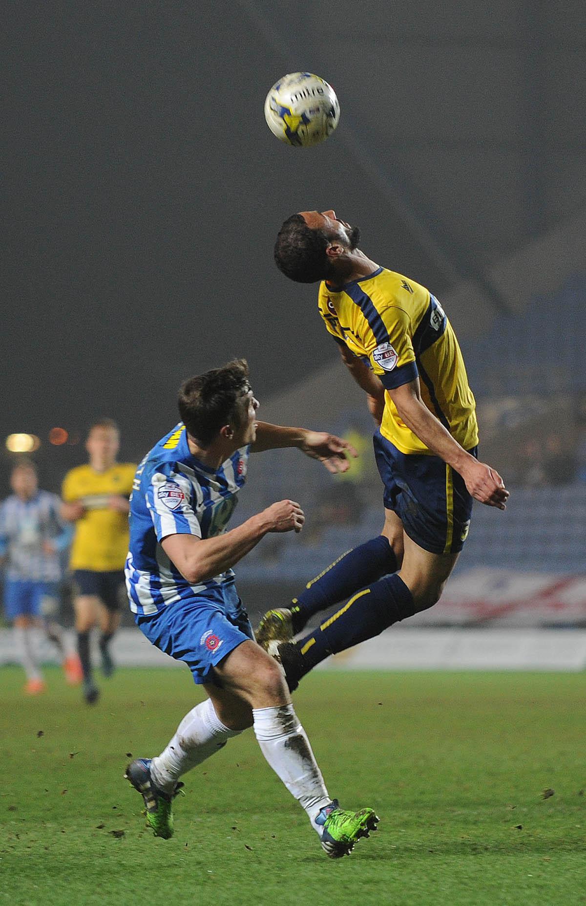 Oxford United v Hartlepool in pictures