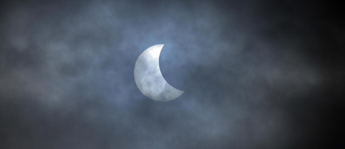 The eclipse in Enstone