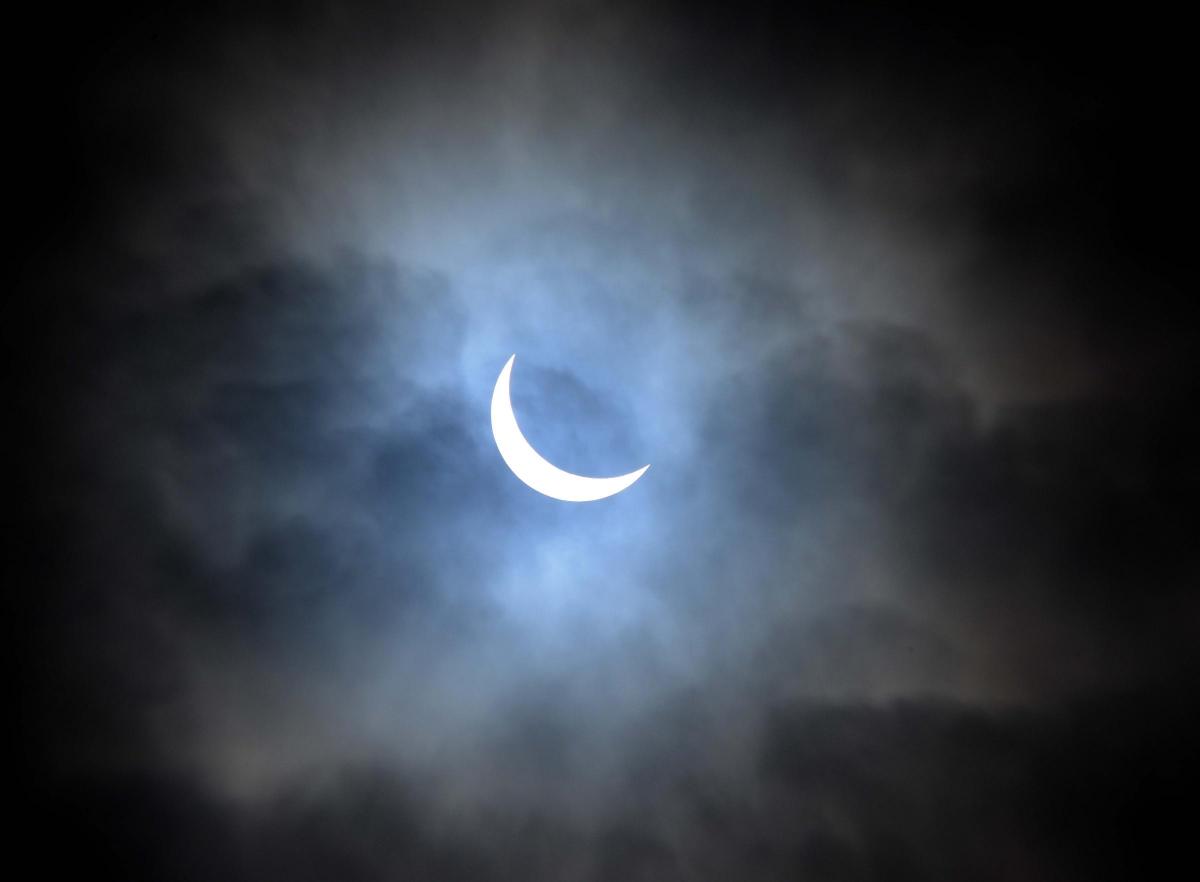 The eclipse in Enstone