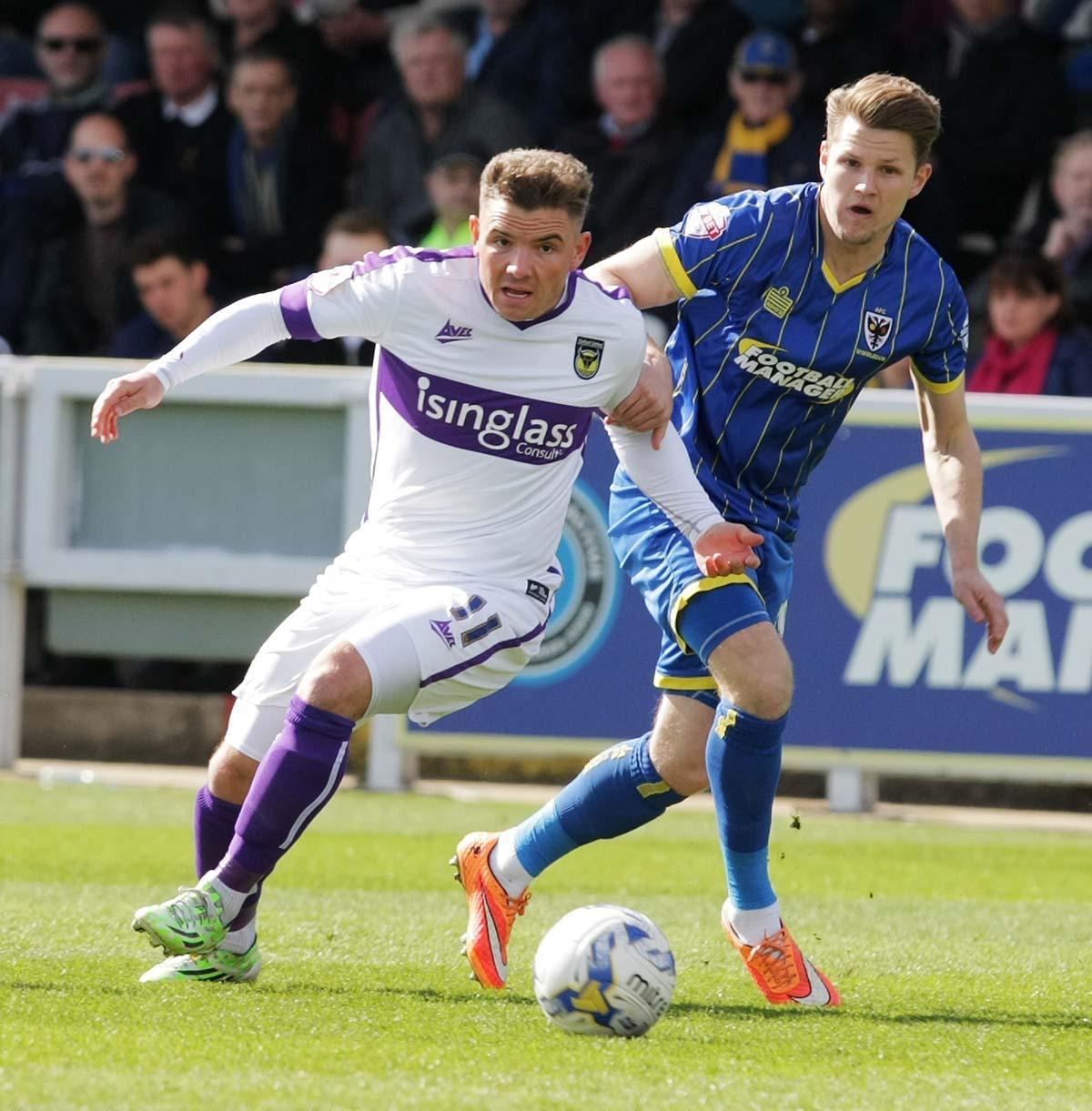 AFC Wimbledon v Oxford United IN PICTURES