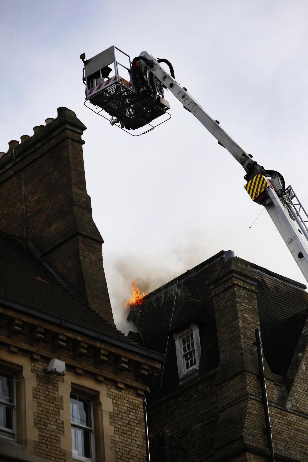 A fire broke out at the Randolph Hotel on Friday, April 17, causing significant damage to the iconic Grade II-listed building