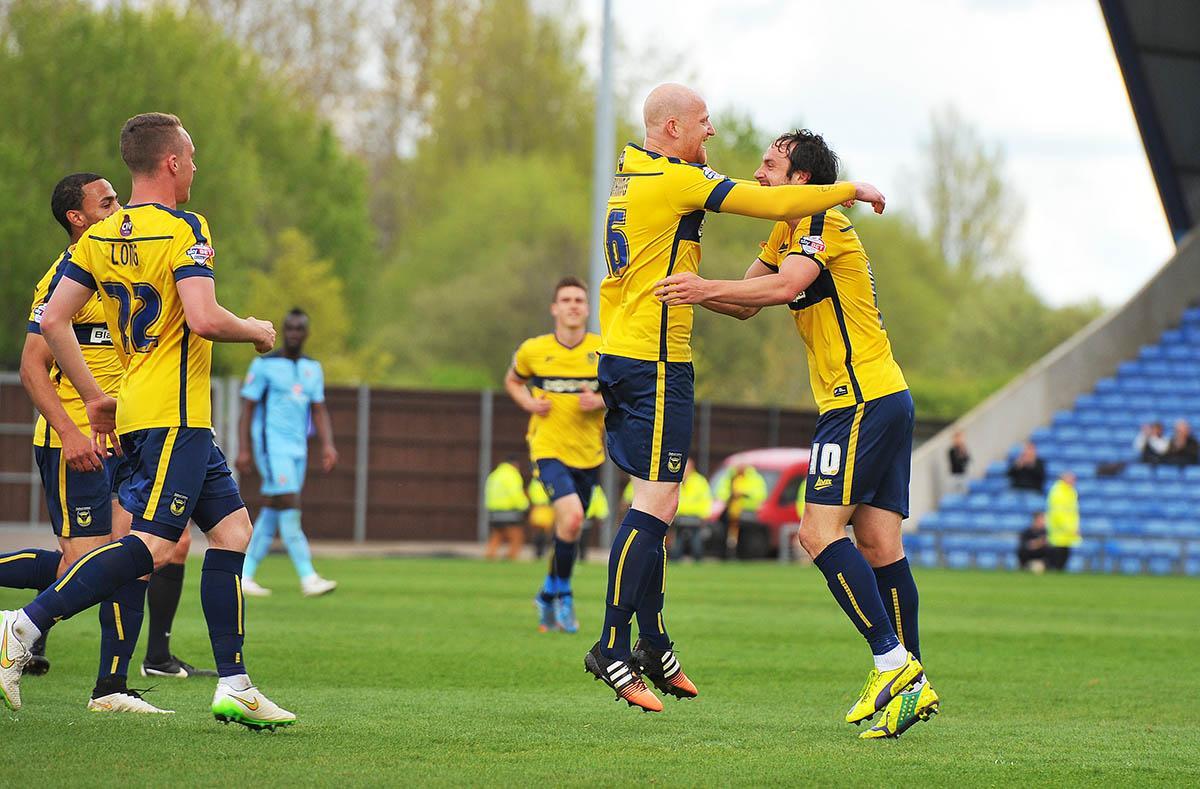 Pictures from Oxford United's 2-0 home win over Cambridge United