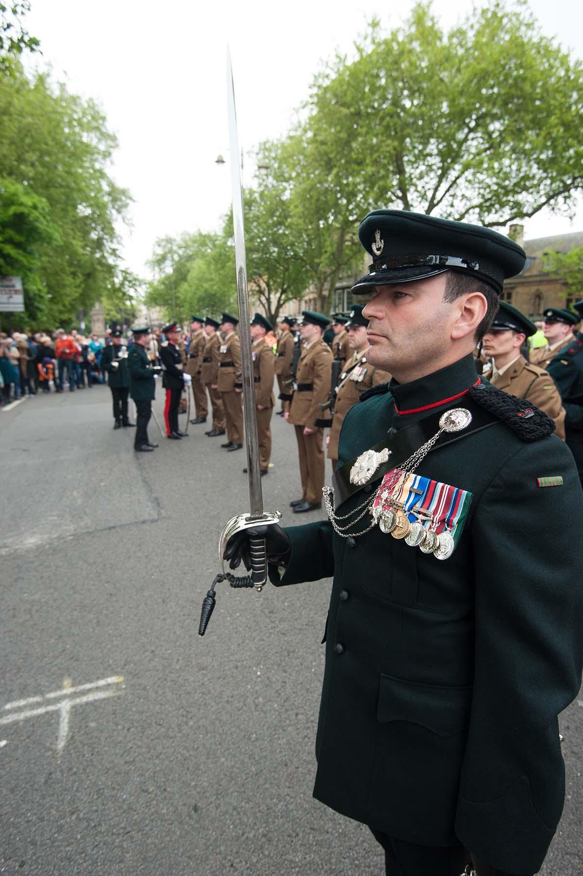 The Rifles Freedom of the City Parade, Oxford. May 24th 2015