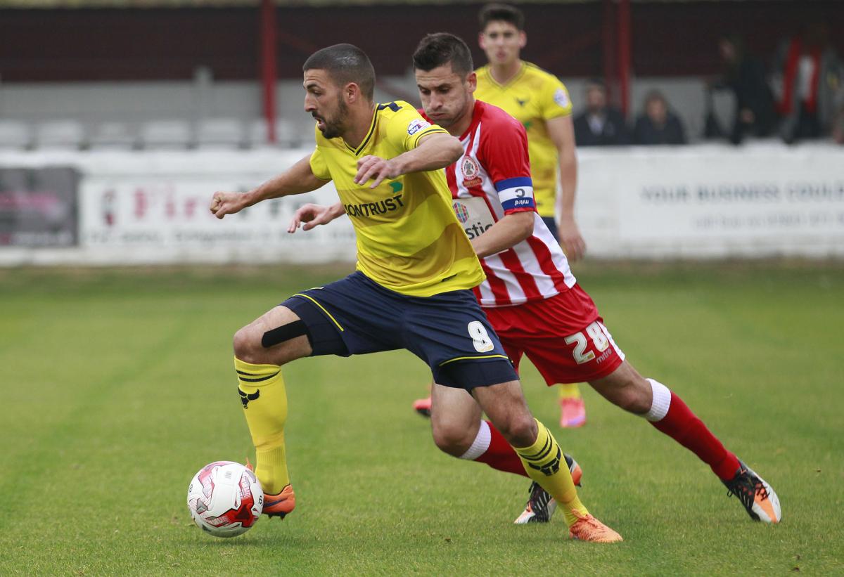 Pictures from Oxford United's win away at Accrington 