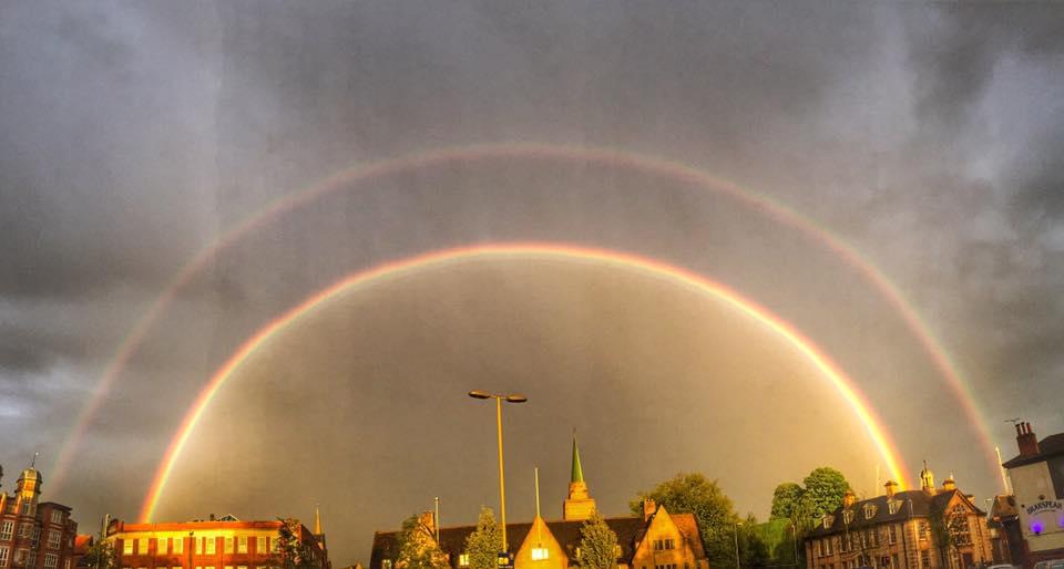 Double rainbow across Oxford 