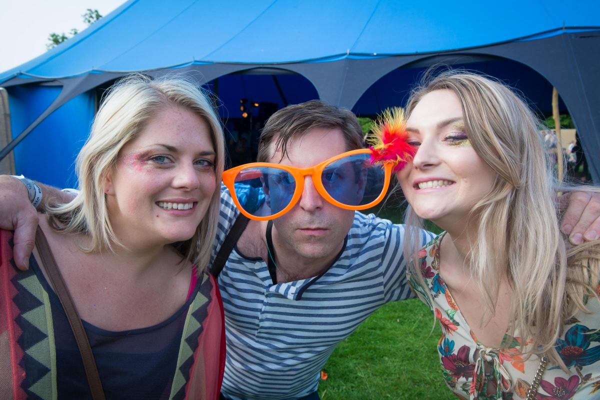 The Common People festival 2016 in Oxford's South Parks and featuring Duran Duran