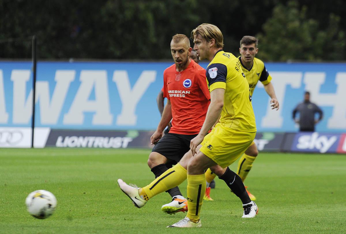 Pictures from last nights pre season friendly against Brighton and Hove Albion.