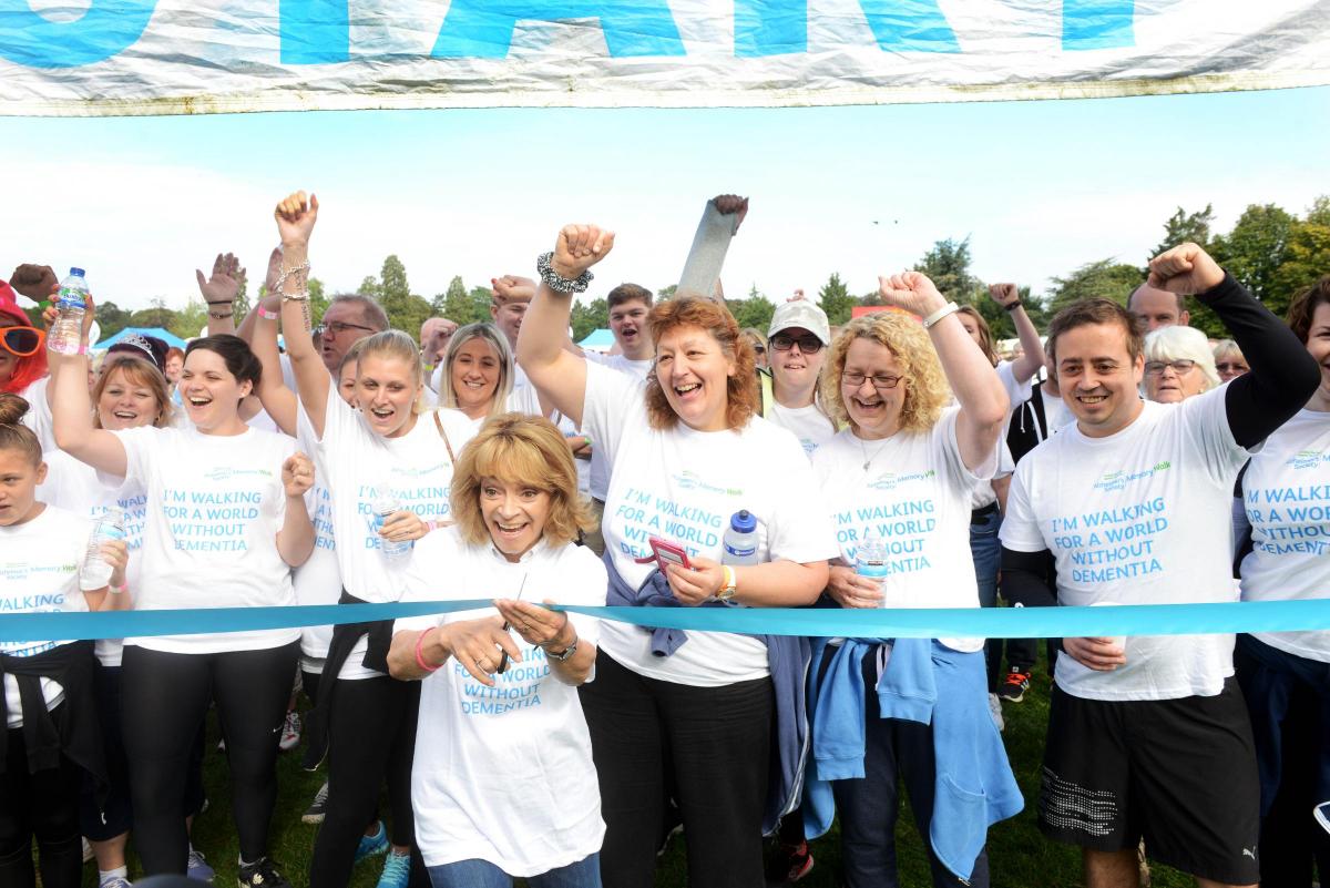 In Pictures, Hundreds  take part in a memory walk at University Parks for the Alzheimer’s society on Sunday.