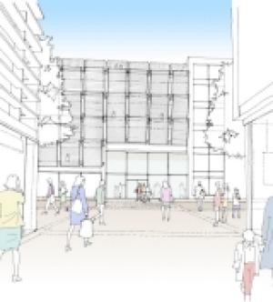 An artist's impression shows how the Westgate will look after the revamp