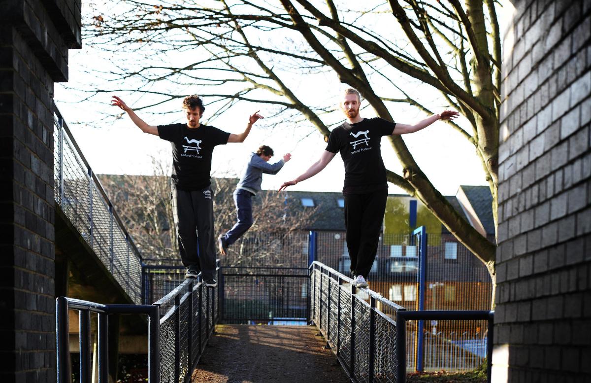 Boost for parkour in Oxford as it gets the nod as an official sport - pics Jon Lewis