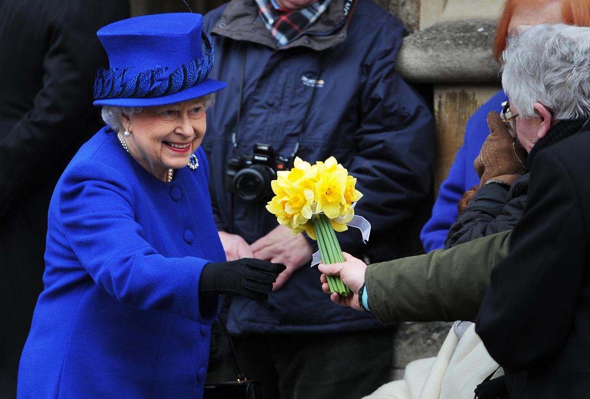 Visit of Her Majesty the Queen to distribute Maundy money at Christ Chruch Cathedral and lunch at Oriel College, March 28, 2013. Picture: Jon Lewis