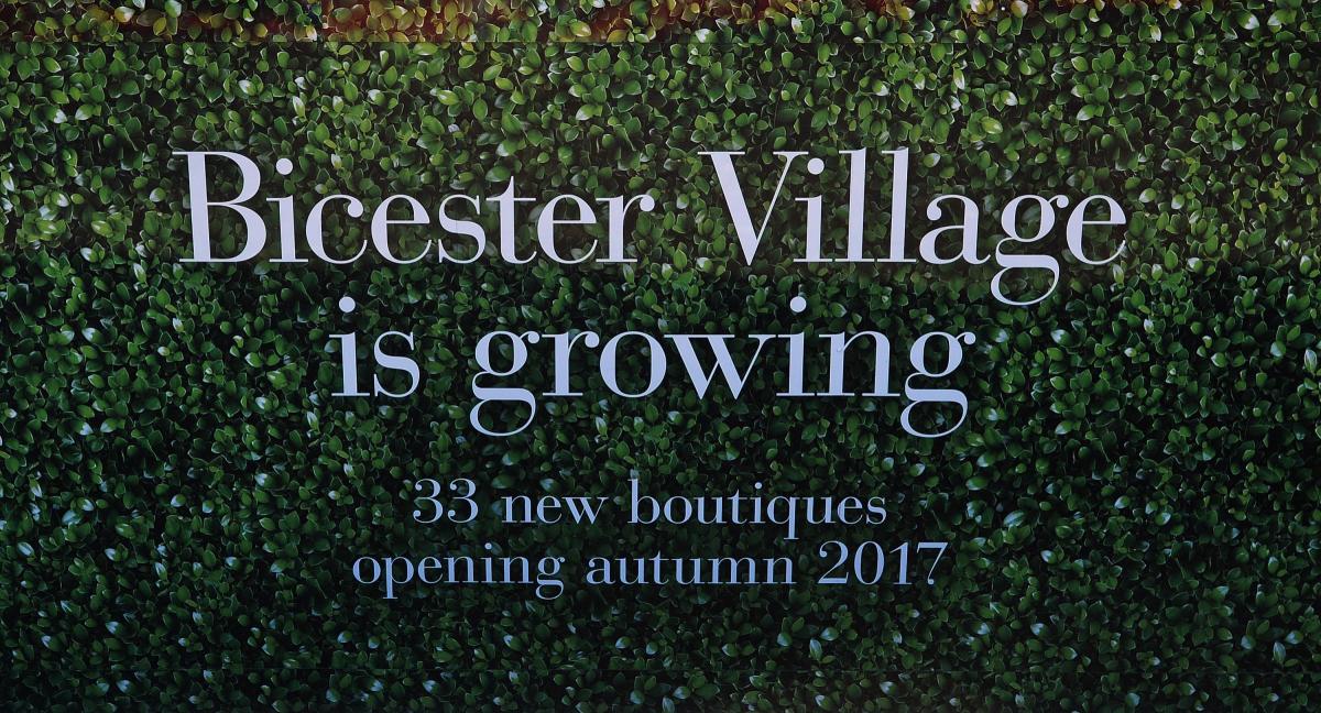 Bicester Village expansion taking shape as work continues on 33 new stores  