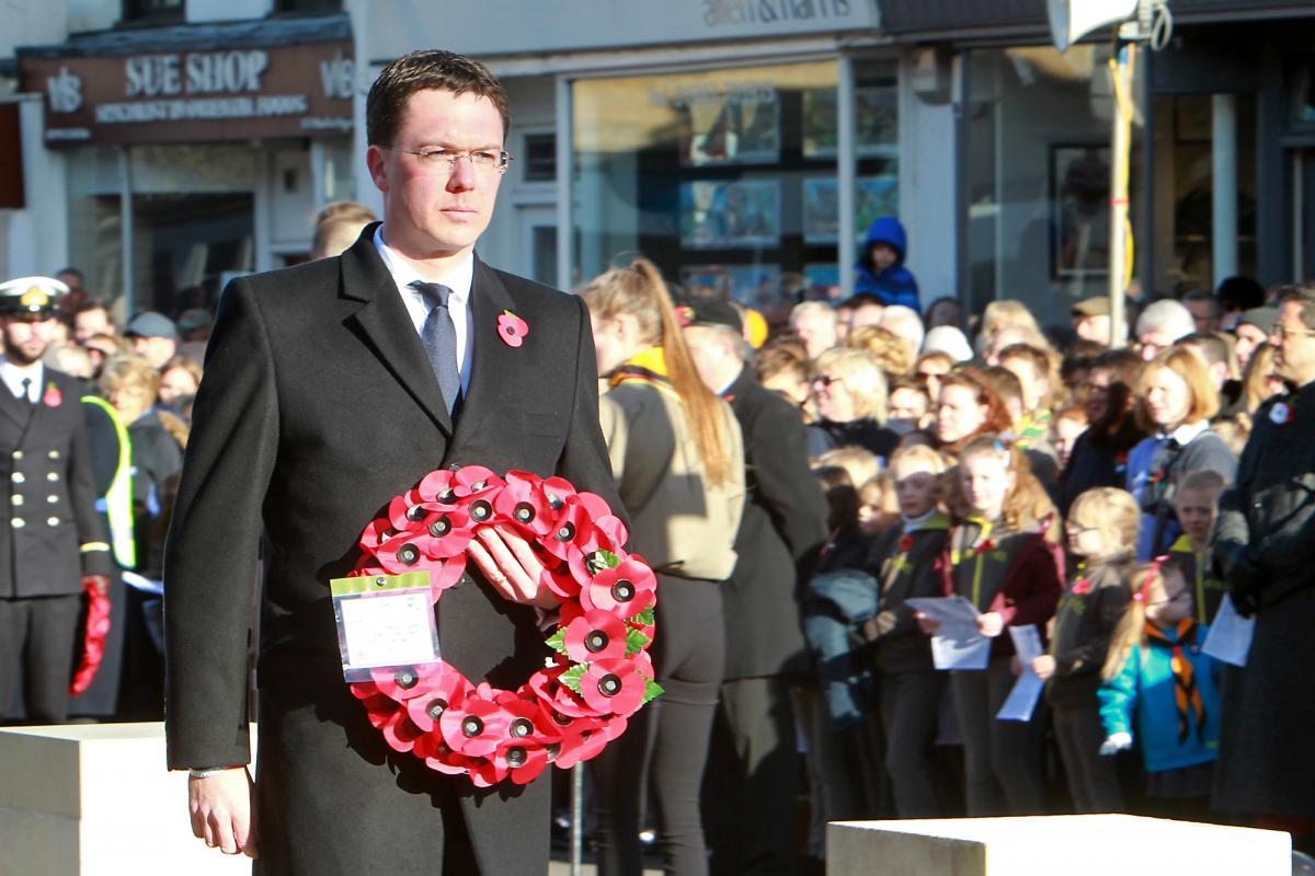 Witney Remembrance Sunday 2017 - pictures Ric Mellis
