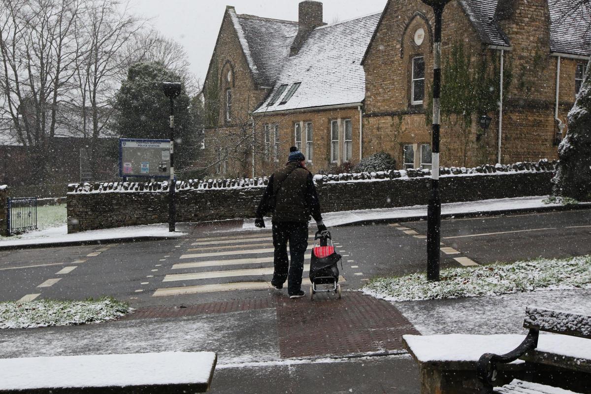 Snow in Chipping Norton - pic. Ed Nix