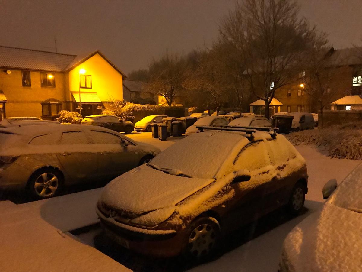 Snow in Oxfordshire 2017