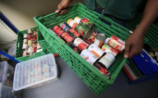 Thousands of emergency food parcels have been handed out