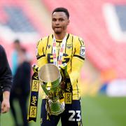 Josh Murphy with the trophy