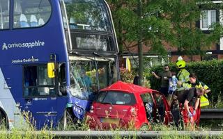 Crash on Oxford ring road