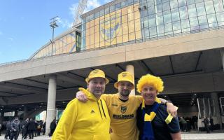 Fans head to Wembley ahead of crucial play-off final