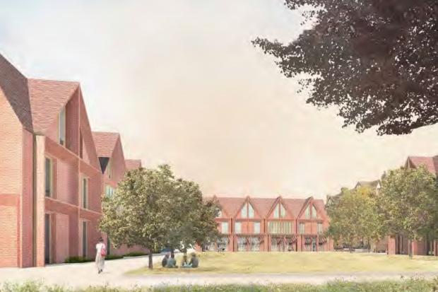 How part of the new development could look at the North Oxford site (pic: University College, Oxford)