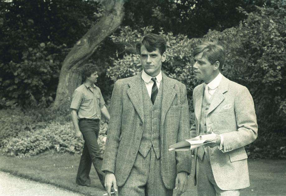 When Jeremy Irons starred in scenes for Brideshead Revisited