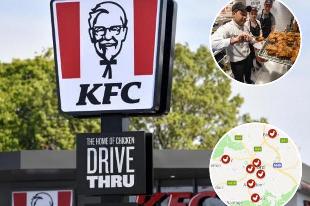 8 new KFC branches coming to Oxfordshire (including Summertown)