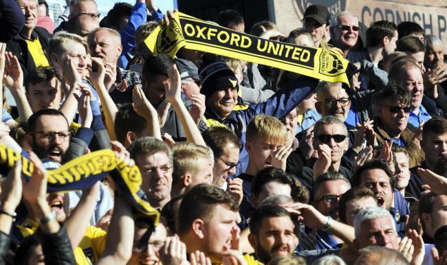 Oxford United fans woke up to news of the club's search for a new stadium Picture: David Fleming