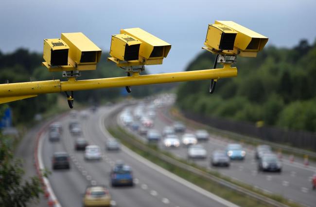 Speed cameras file image Picture: Andrew Matthews/PA Wire.