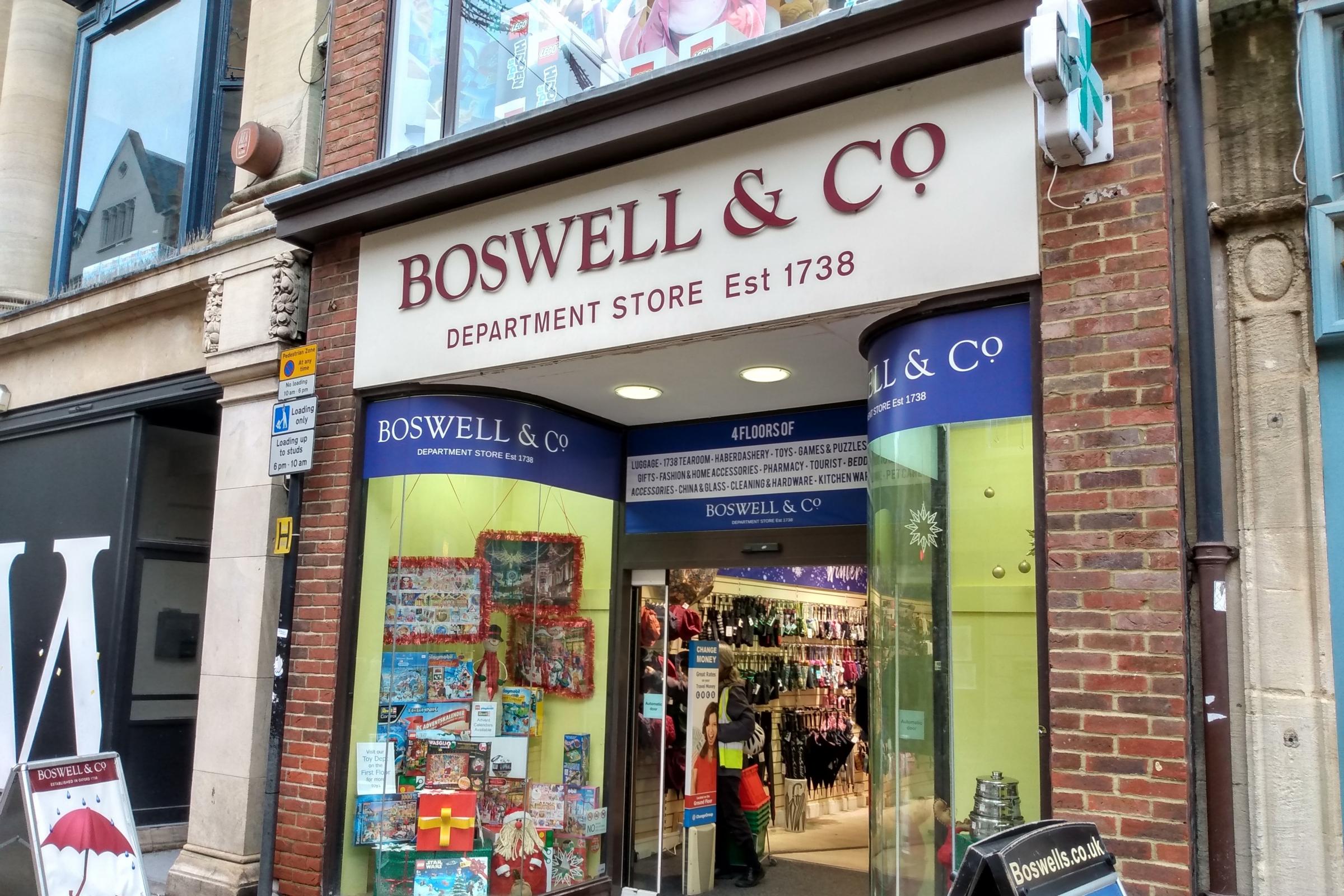 Boswells department store, Oxford, plans revamp after cafe closes