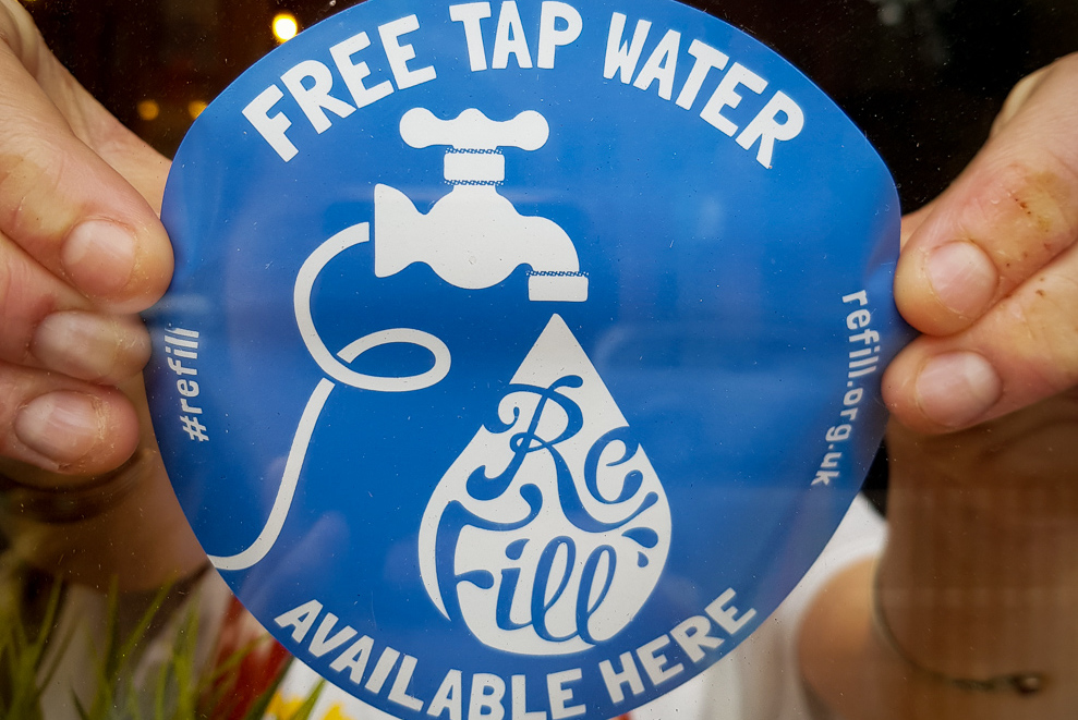 Oxford businesses join Refill campaign to tackle plastic pollution