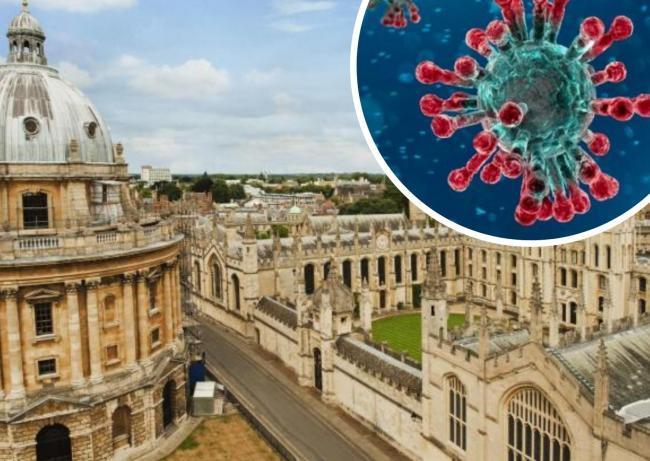 File pic of Oxford  with coronavirus