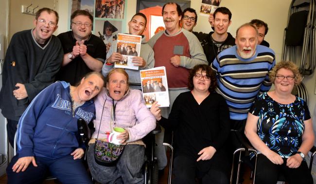 The trustees of disability advocacy charity My Life My Choice in 2015. Picture: Richard Cave