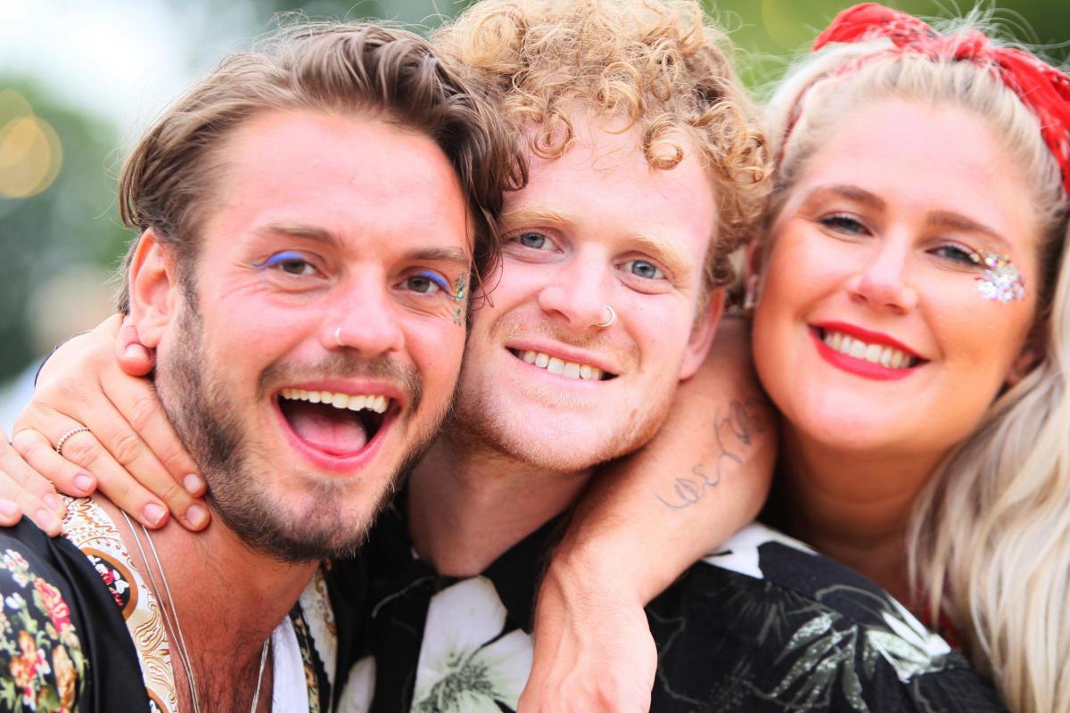 Friends gather for Wilderness Festival in 2019