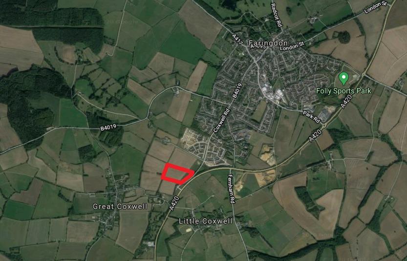 Plans for 125 homes south of Faringdon refused planning permission 