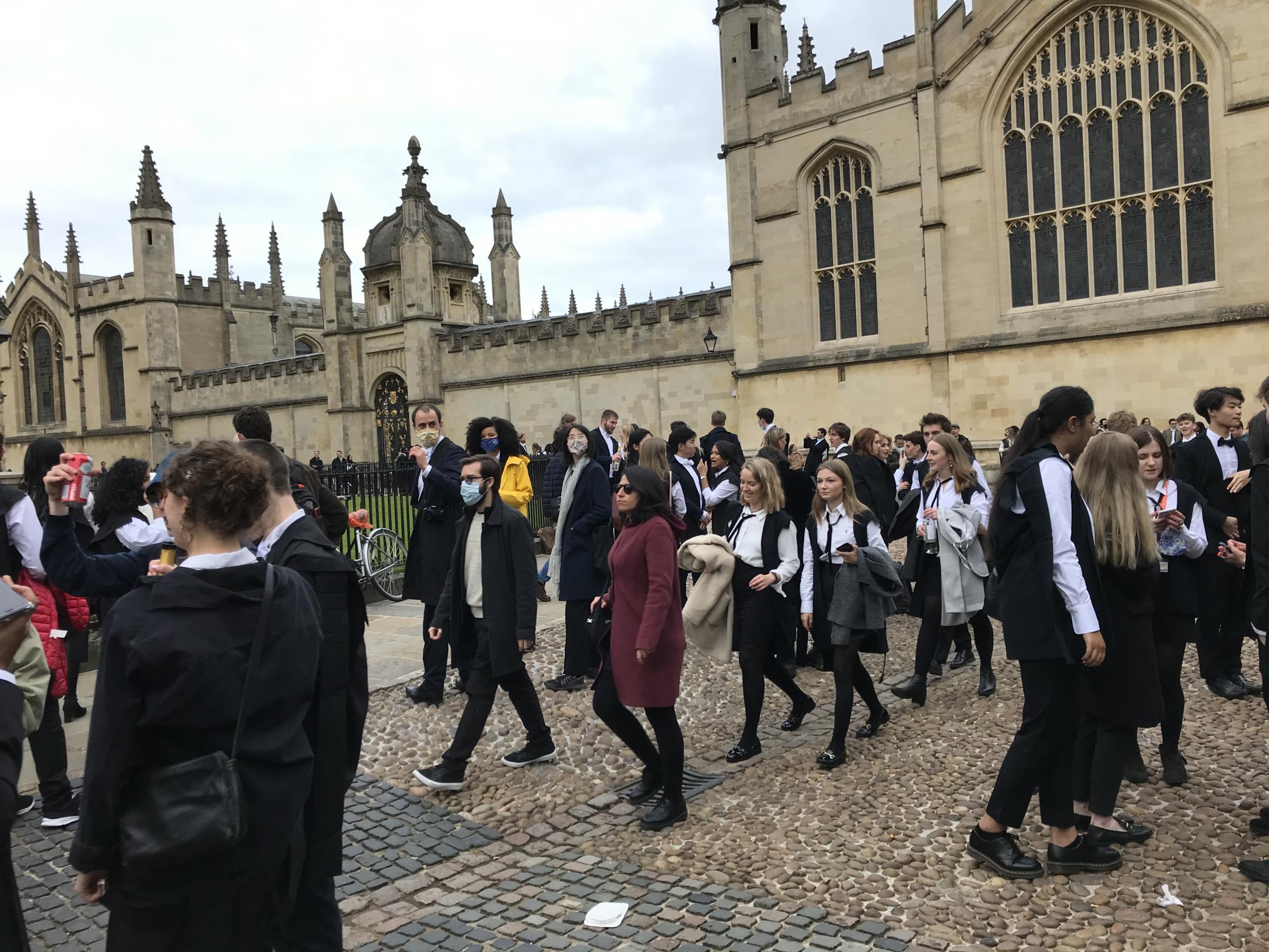 Anger As Oxford University Students Gather For Matriculation Oxford Mail