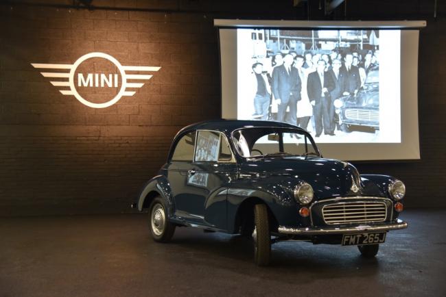 The last Morris Minor Saloon made in Oxford has returned in time for its 50th birthday. Picture: Morris Minor Owners Club