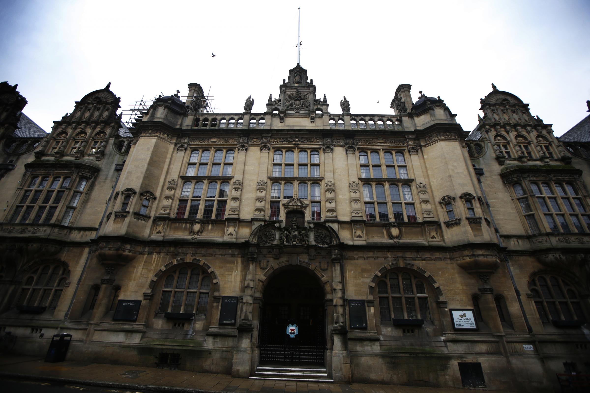 Oxford Town Hall, the HQ of the city council. Picture: Ed Nix.
