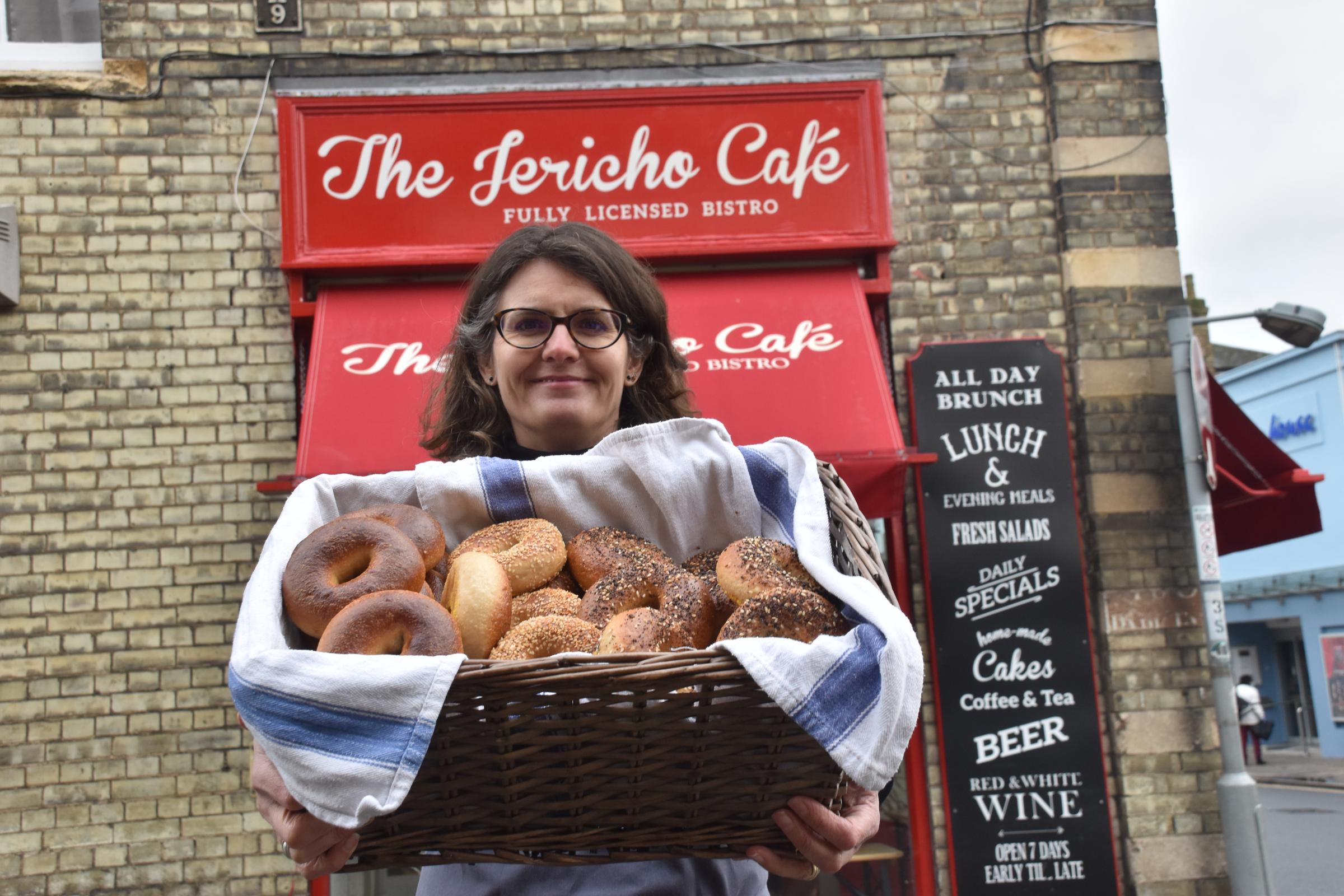Ruth Dorso, owner of Jericho Cafe, Oxford. Picture by Tim Hughes