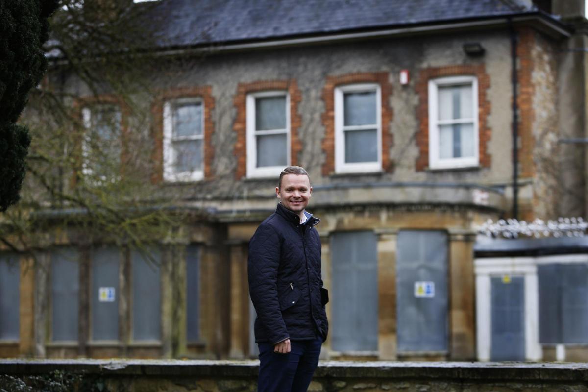 Daniel Ede, of Ede Holdings, the company which wants to transform Old Abbey House into a boutique hotel. Picture: Ed Nix