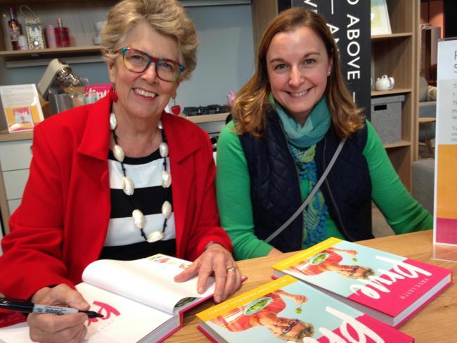 Prue Leith visits John Lewis for a book signing Picture: Andy Ffrench