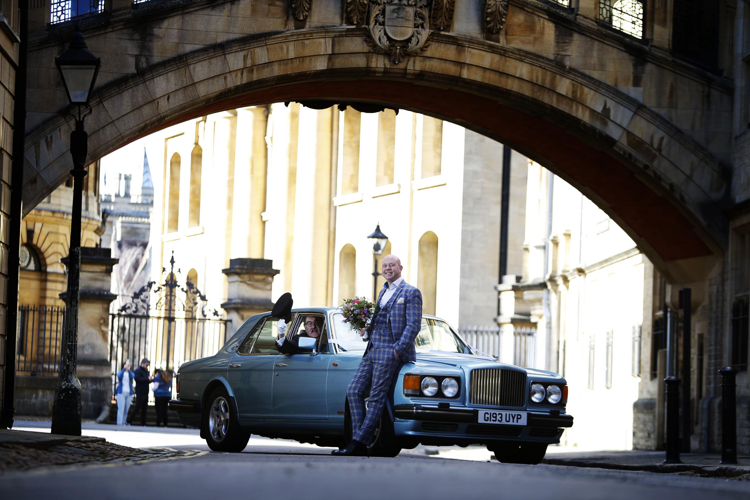 Ask William: concierge William Thomson at Oxfords Bridge of Sighs. Picture by Ed Nix