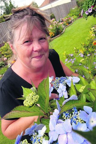Sue Milner takes part in Oxford in Bloom in 2011 